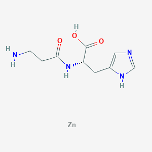Molécule de Zinc carnosine